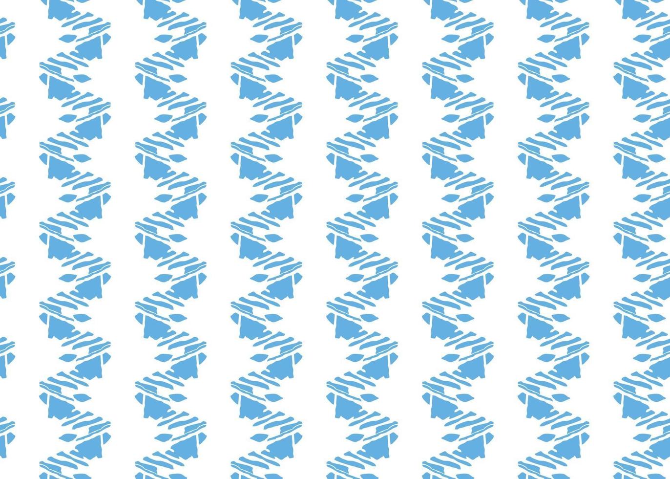 Vector texture background, seamless pattern. Hand drawn, blue, white colors.