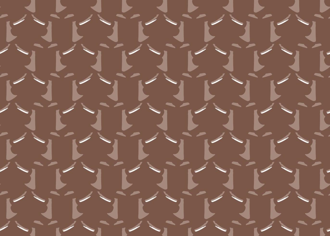 Vector texture background, seamless pattern. Hand drawn, brown, white colors.