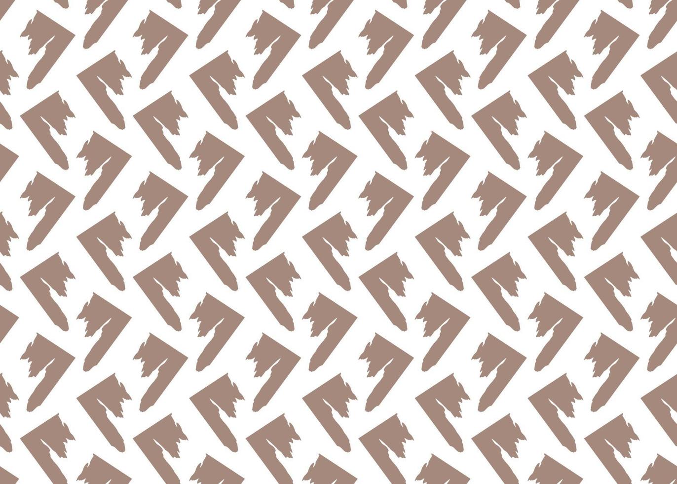 Vector texture background, seamless pattern. Hand drawn, brown, white colors.