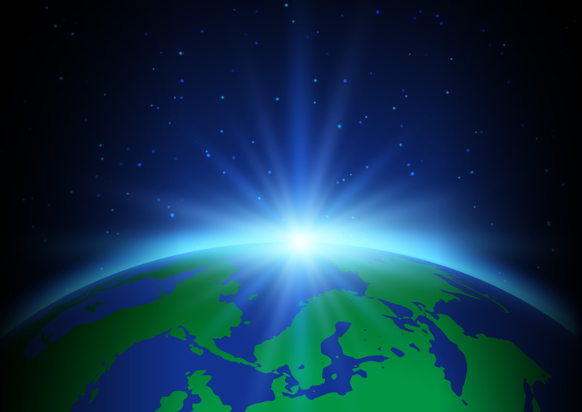 abstract space background with earth 2293849 Vector Art at Vecteezy