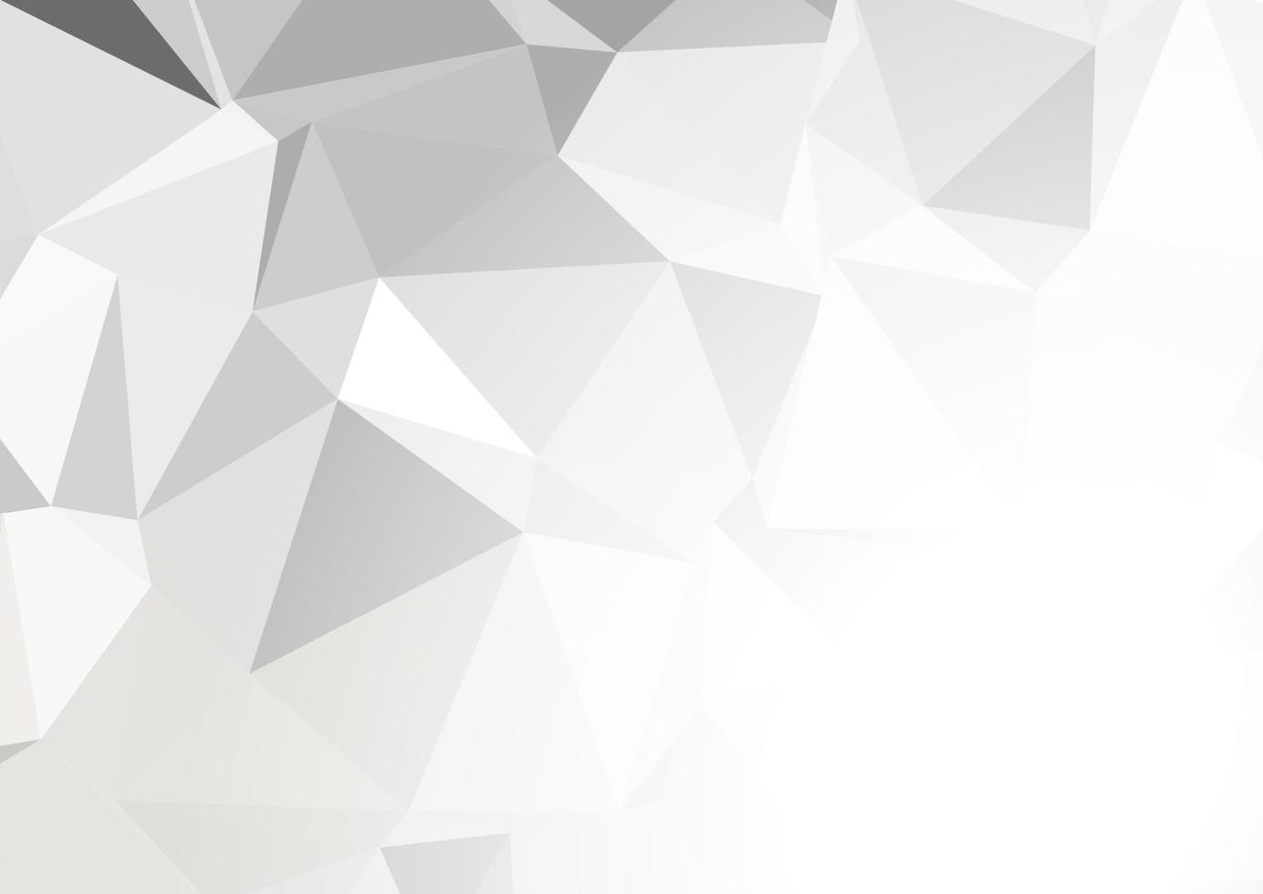 abstract low poly background in monochrome vector