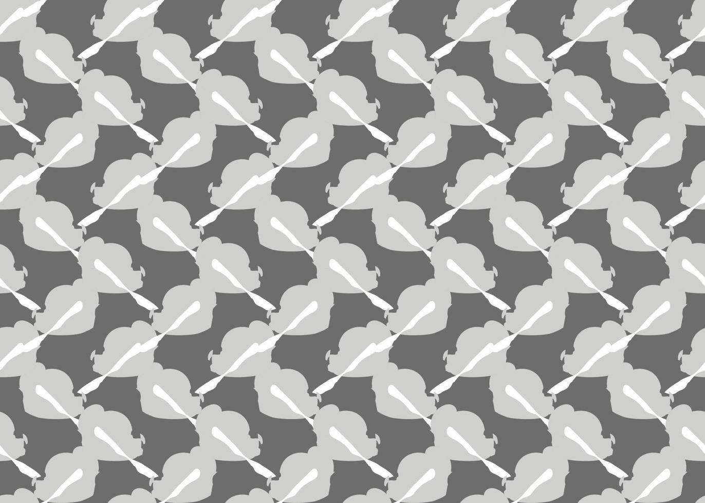 Fondo de textura de vector, patrón sin costuras. dibujados a mano, gris, colores blancos. vector