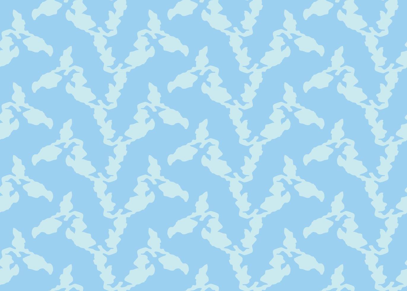 Vector texture background, seamless pattern. Hand drawn, blue colors.