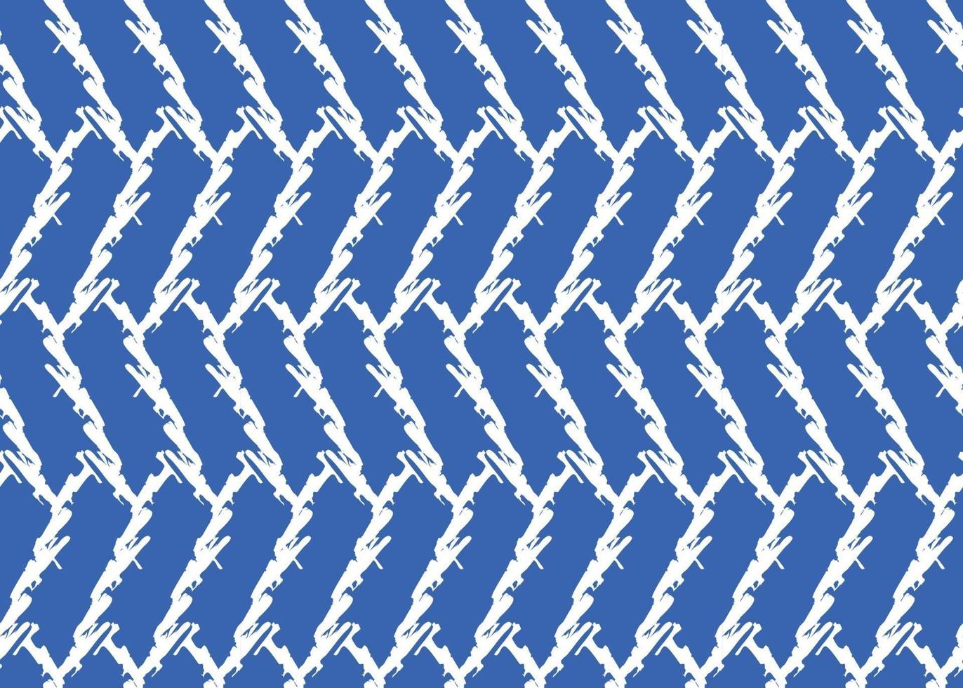 Vector texture background, seamless pattern. Hand drawn, blue, white colors.