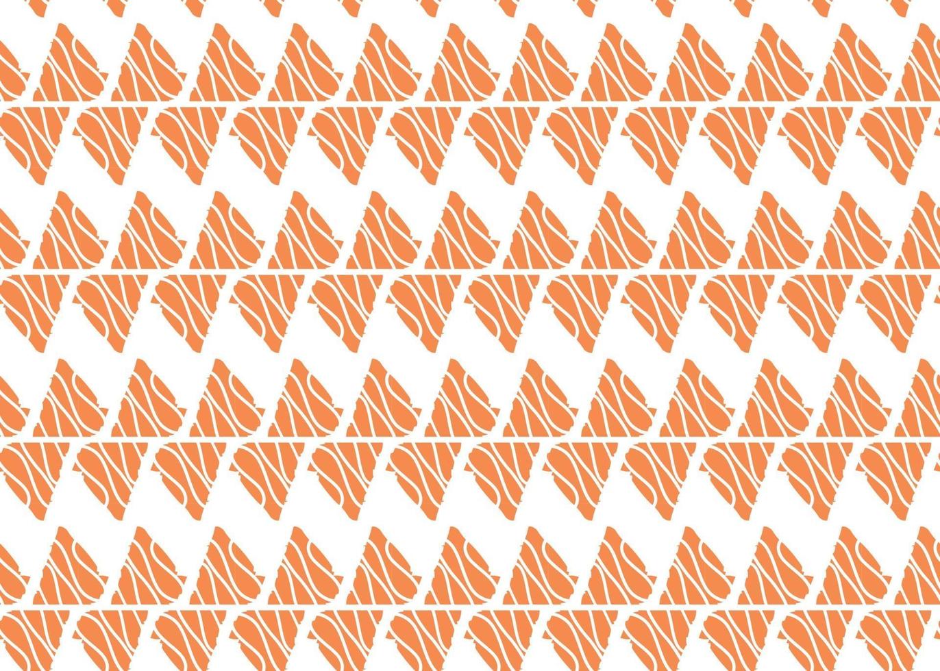 Vector texture background, seamless pattern. Hand drawn, orange, white colors.