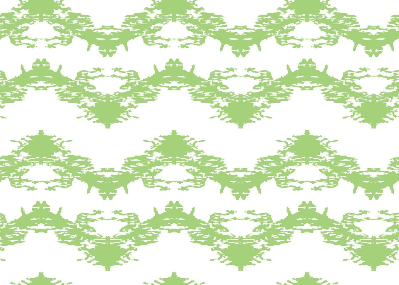 Vector texture background, seamless pattern. Hand drawn, green, white colors.