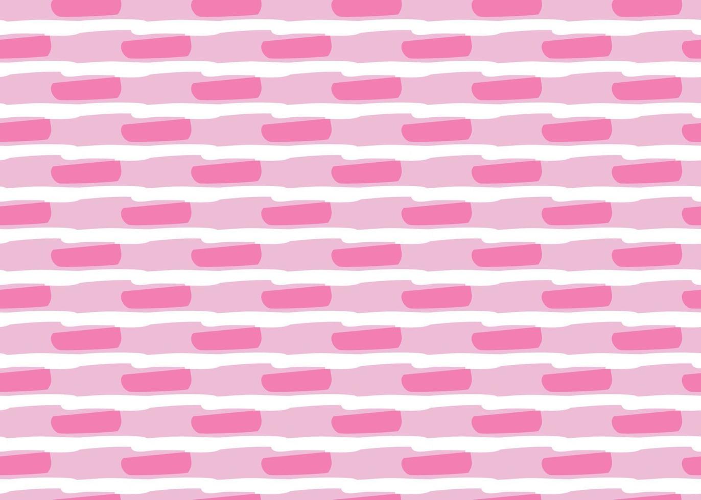 Vector texture background, seamless pattern. Hand drawn, pink, white colors.