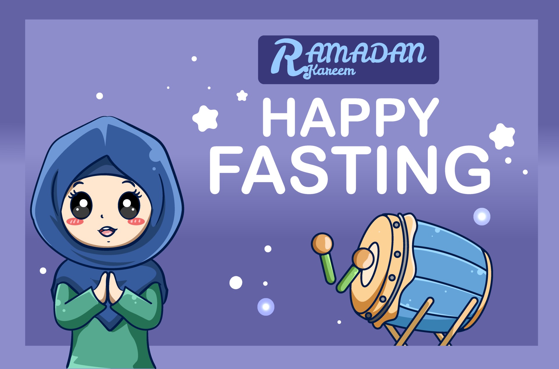 Muslim girl greetings happy fasting at ramadan kareem cartoon illustration 2294183 Vector Art at Vecteezy Muslim girl greetings happy fasting at ramadan kareem cartoon illustration 2294183 Vector Art at Vecteezy