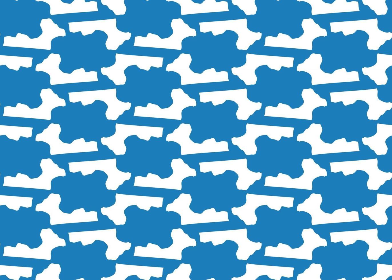 Vector texture background, seamless pattern. Hand drawn, blue, white colors.