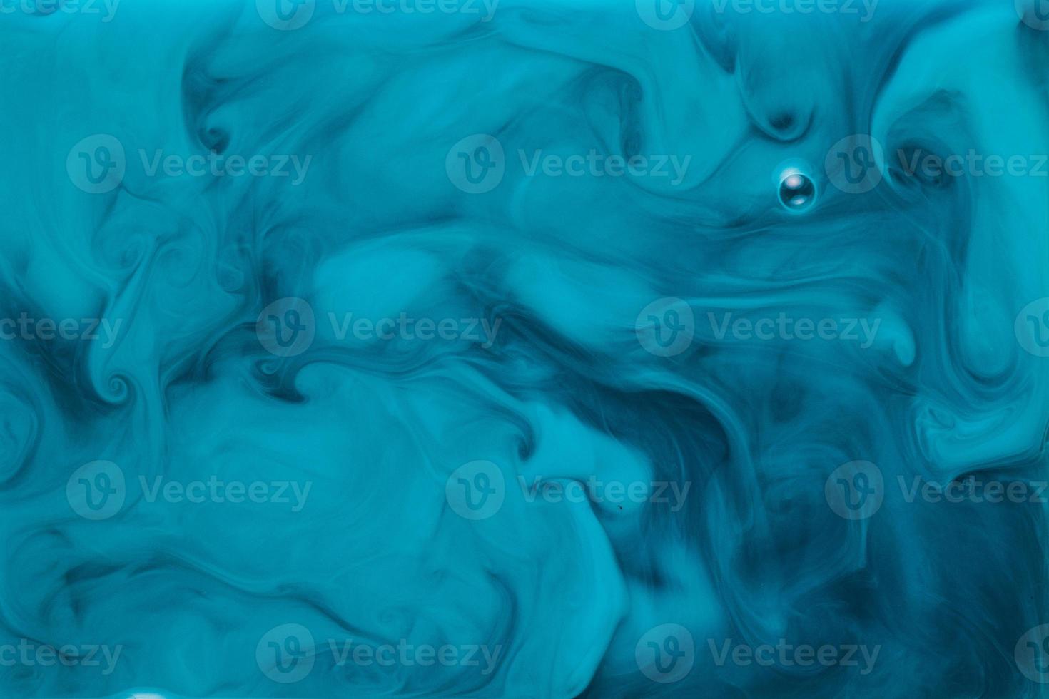 pintura mixta de textura acrílica azul con patrón de mármol foto