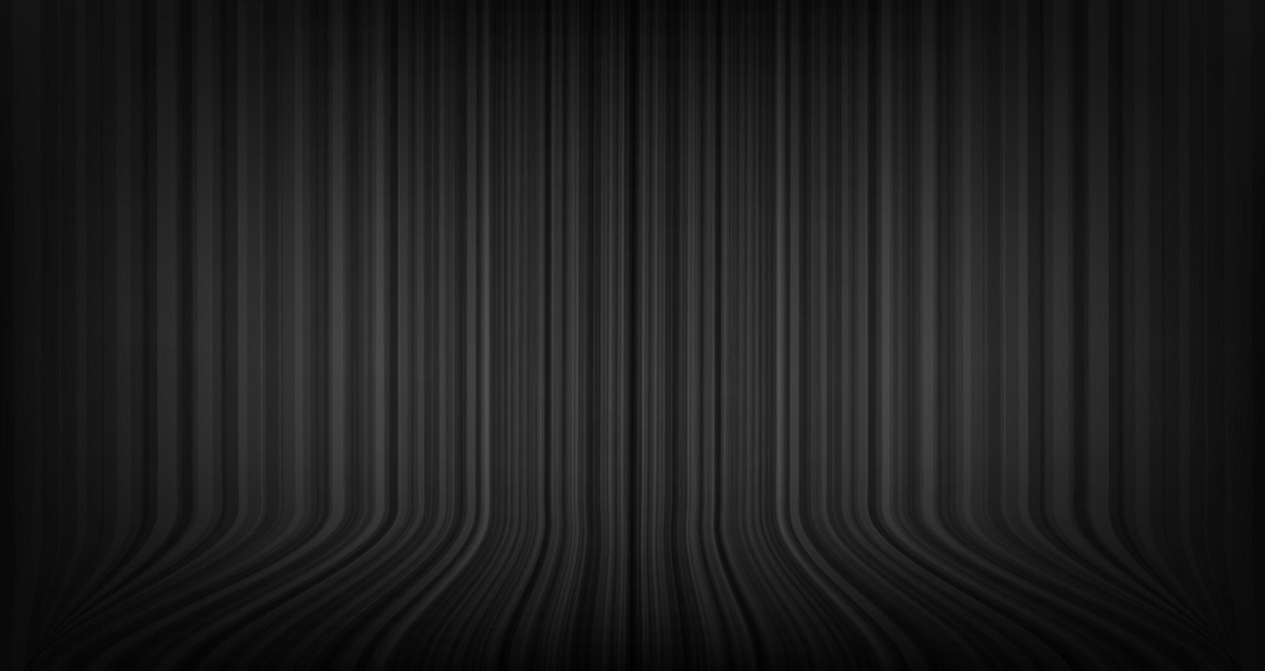 Vector Modern Black curtain background,modern style.