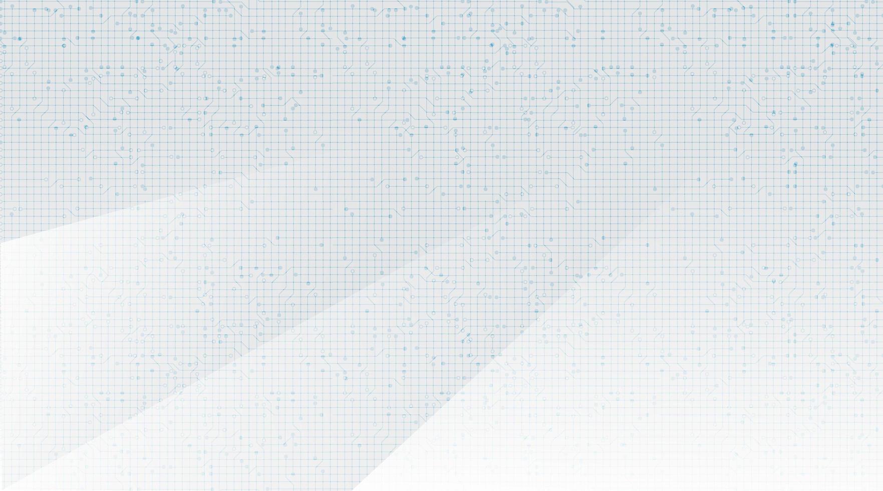 White Circuit Microchip Technology on Soft blue  Background,Hi-tech Digital and Communication Concept design,Free Space For text in put,Vector illustration. vector