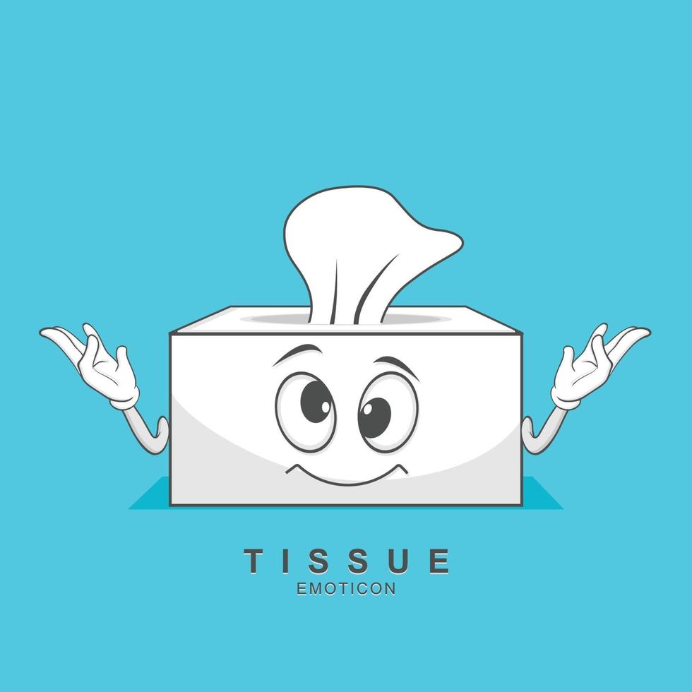 Tissue character Design Vector