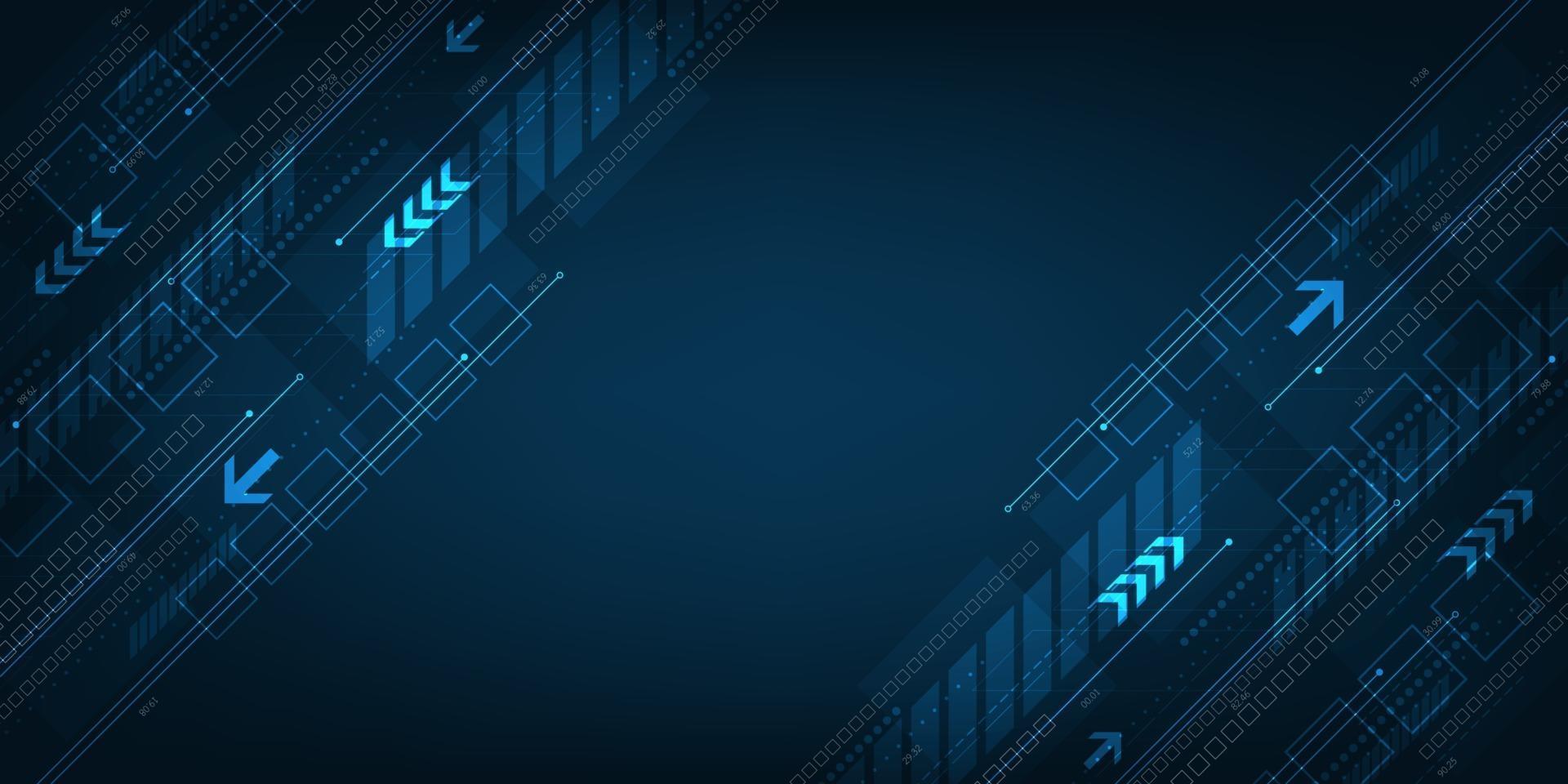 Vector background in the concept of technology. 2295441 Vector Art at ...