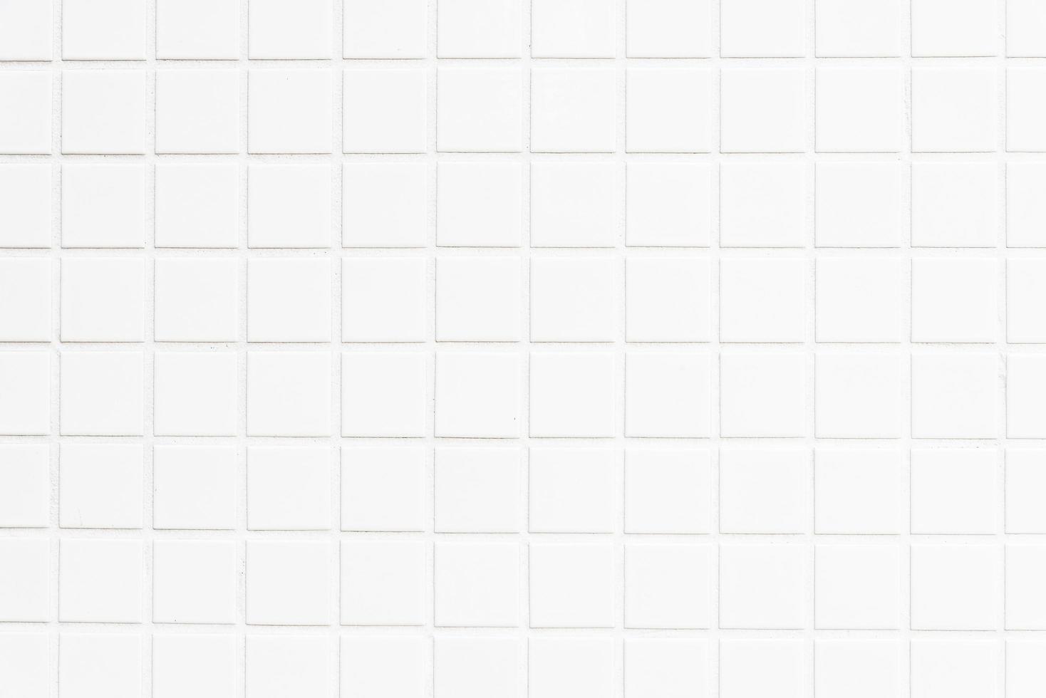 White tiles on the wall photo