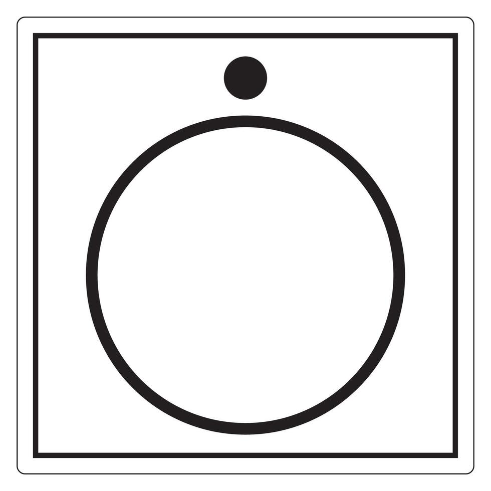Off For Part Of Equipment Symbol Sign, Vector Illustration, Isolate On White Background Label. EPS10