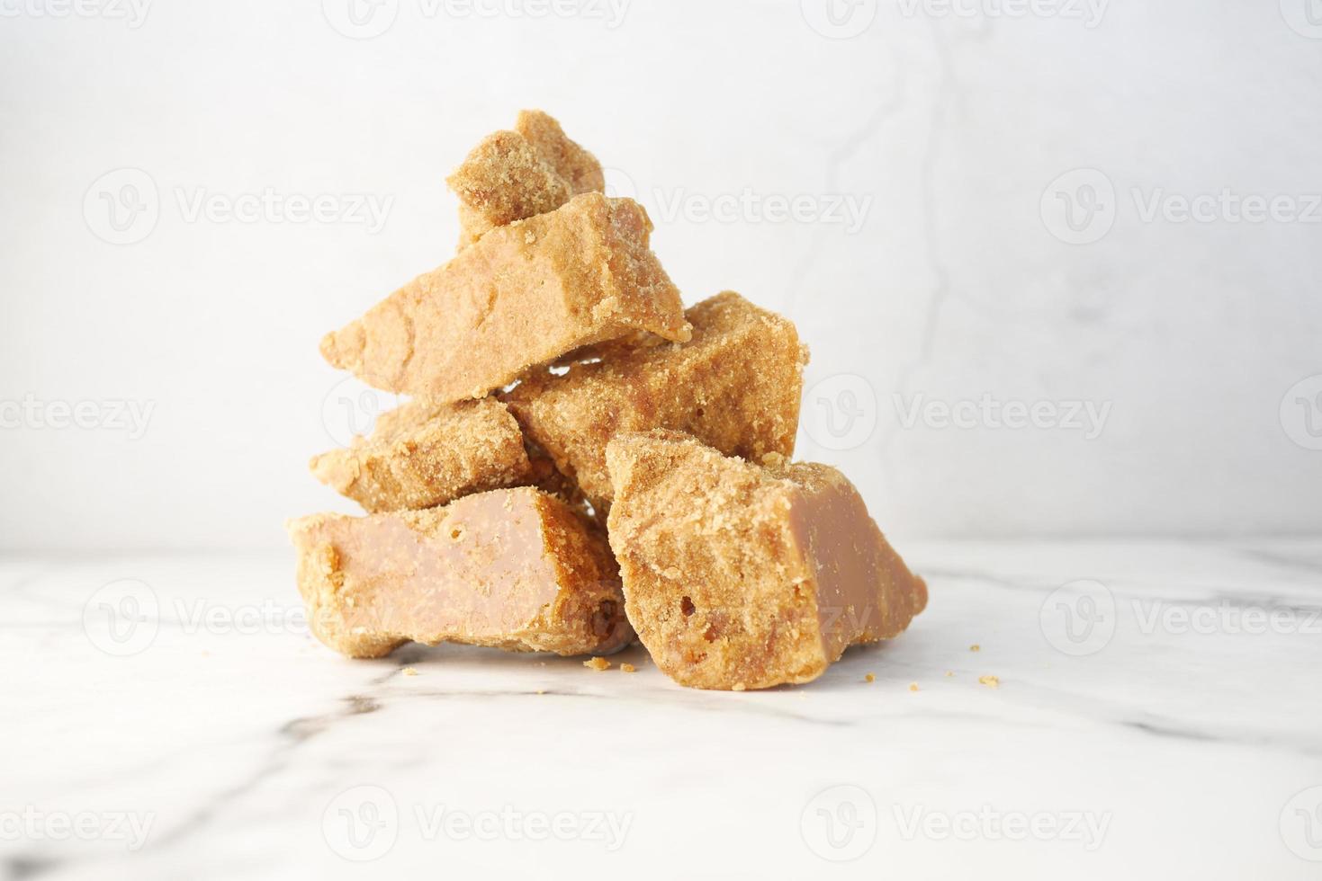 Stack of jaggery photo