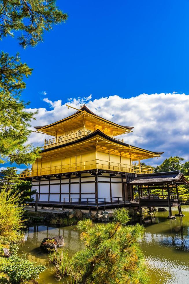 Kinkakuji temple in Kyoto, Japan photo