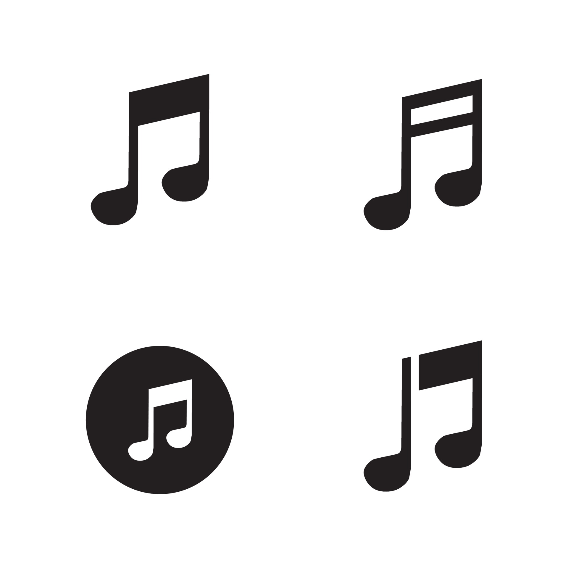 Music Note Logo