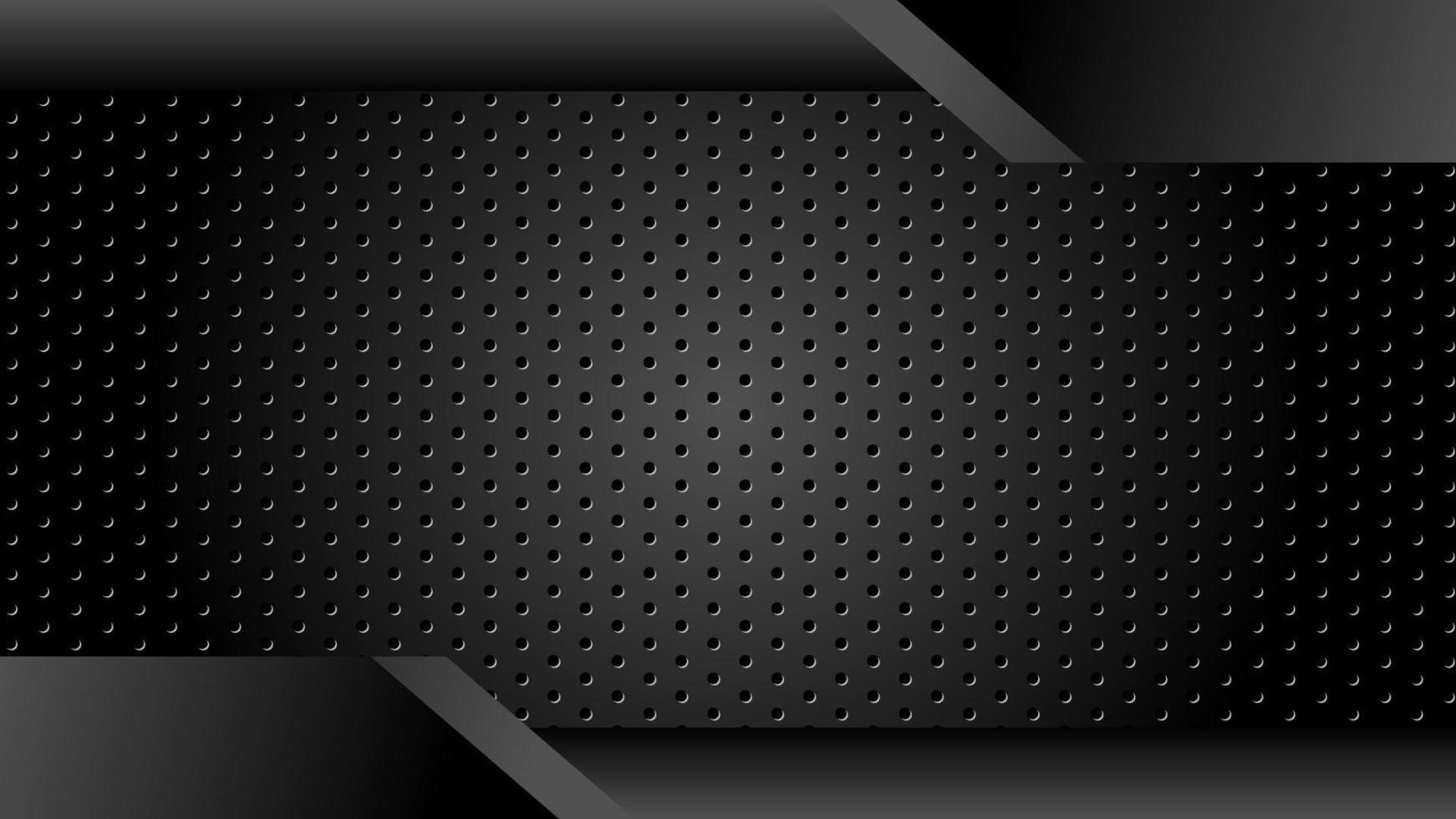 black metallic background vector