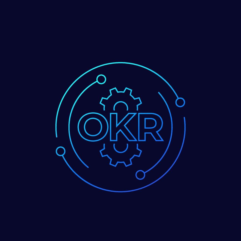 OKR, Objectives and key results, linear vector
