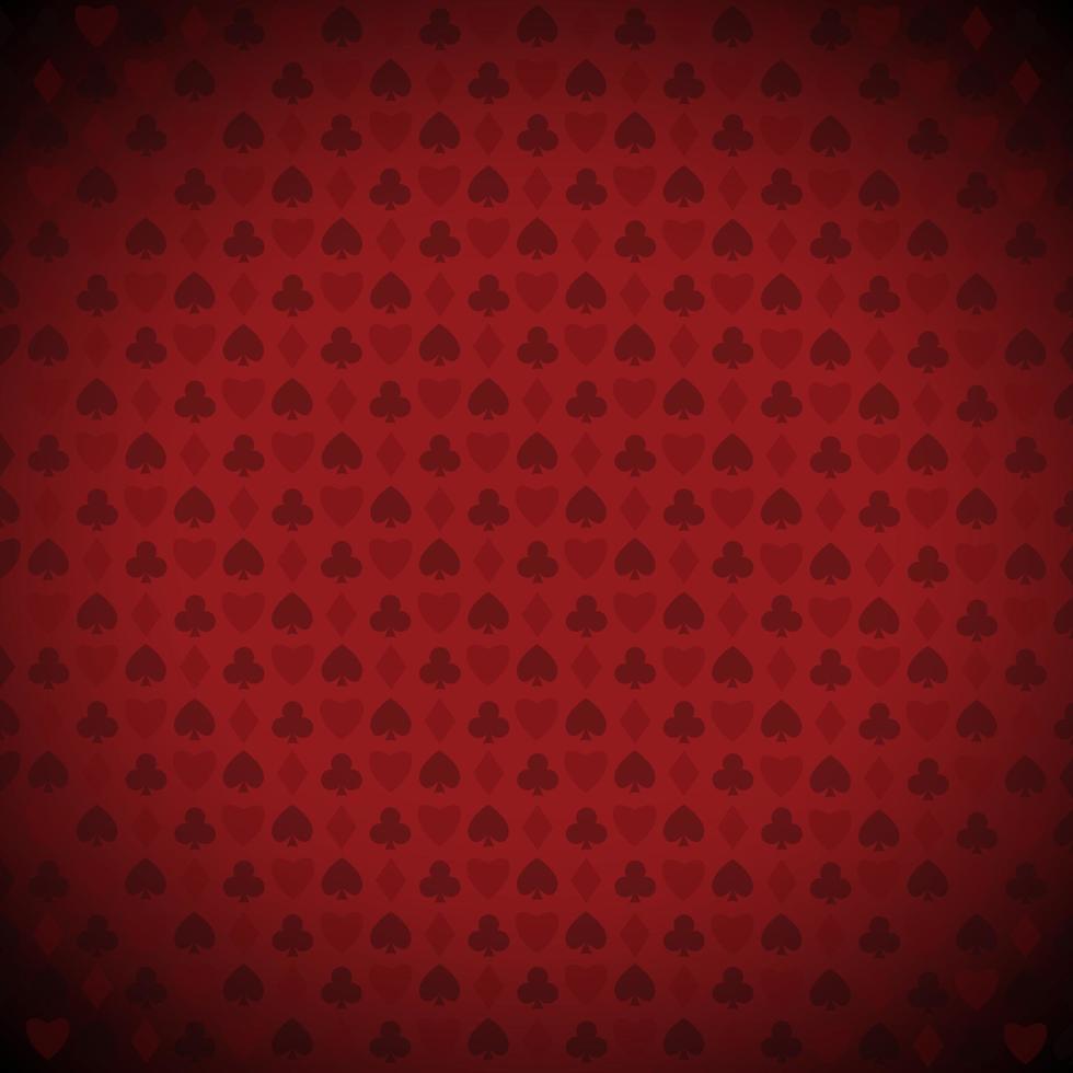 card symbol background red vector
