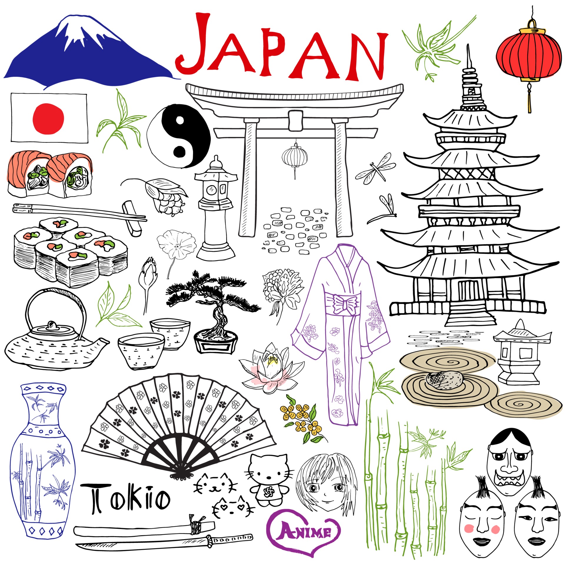 Japanese Temple Drawing Stock Illustrations – 1,599 Japanese Temple Drawing  Stock Illustrations, Vectors & Clipart - Dreamstime