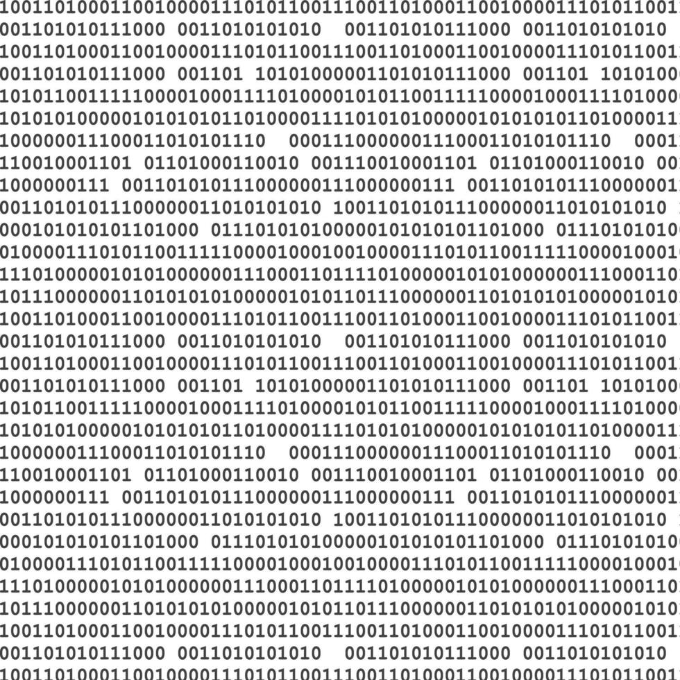 binary Pattern white vector