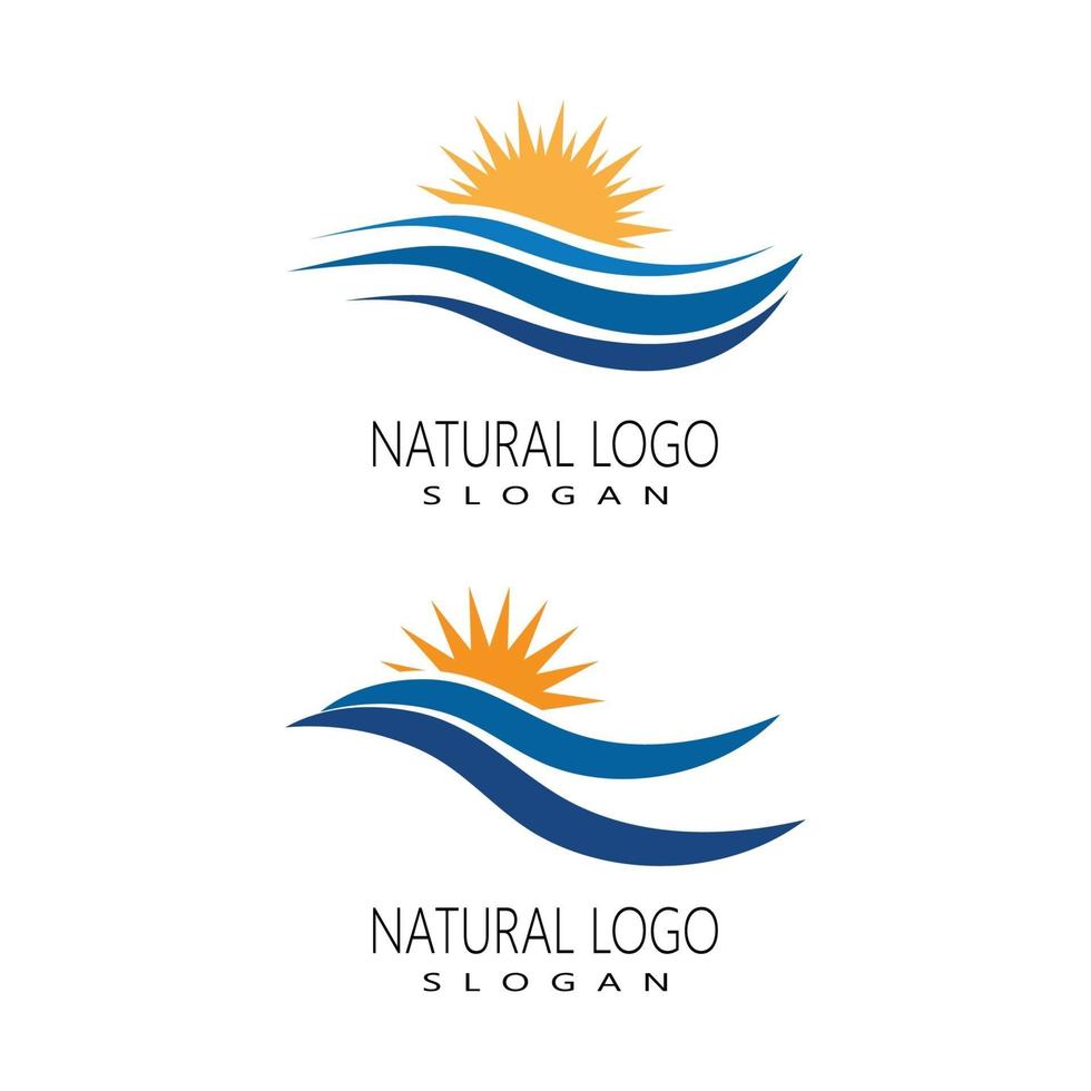 Sun Vector illustration Icon Logo Template design