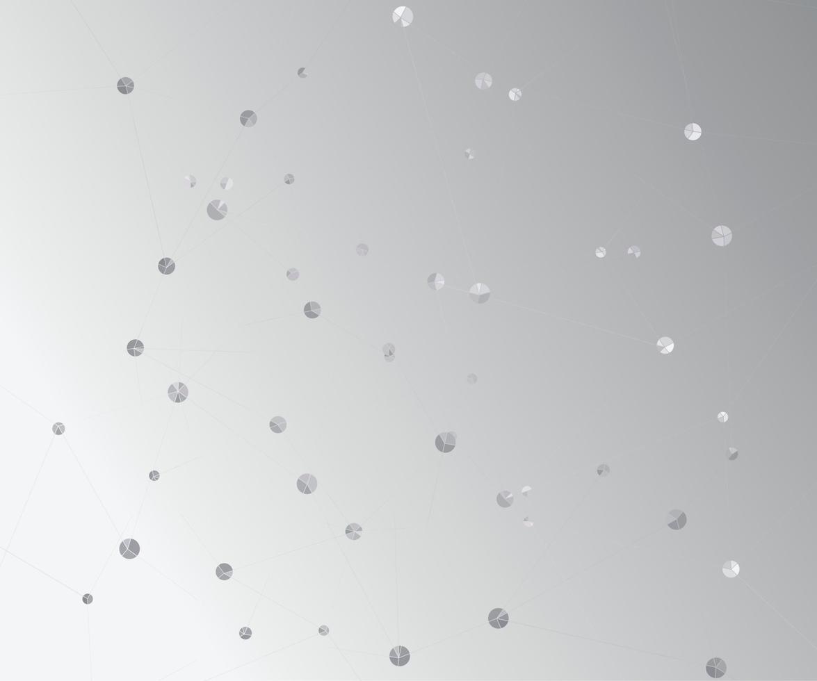 Geometric graphic background molecule and communication. Big data complex with compounds. Perspective backdrop. Digital data visualization. Scientific cybernetic vector illustration.