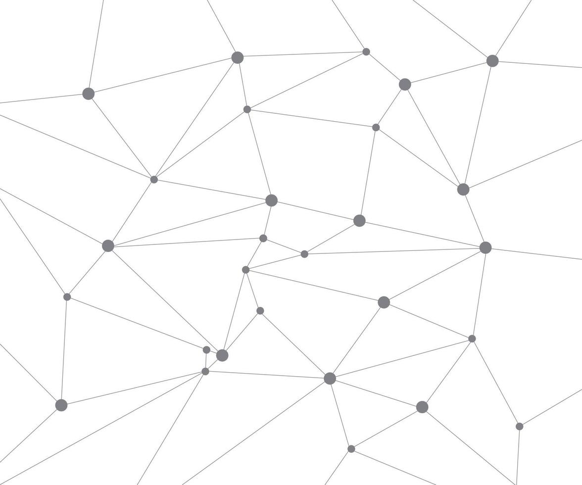 Geometric graphic background molecule and communication. Big data complex with compounds. Perspective backdrop. Digital data visualization. Scientific cybernetic vector illustration.