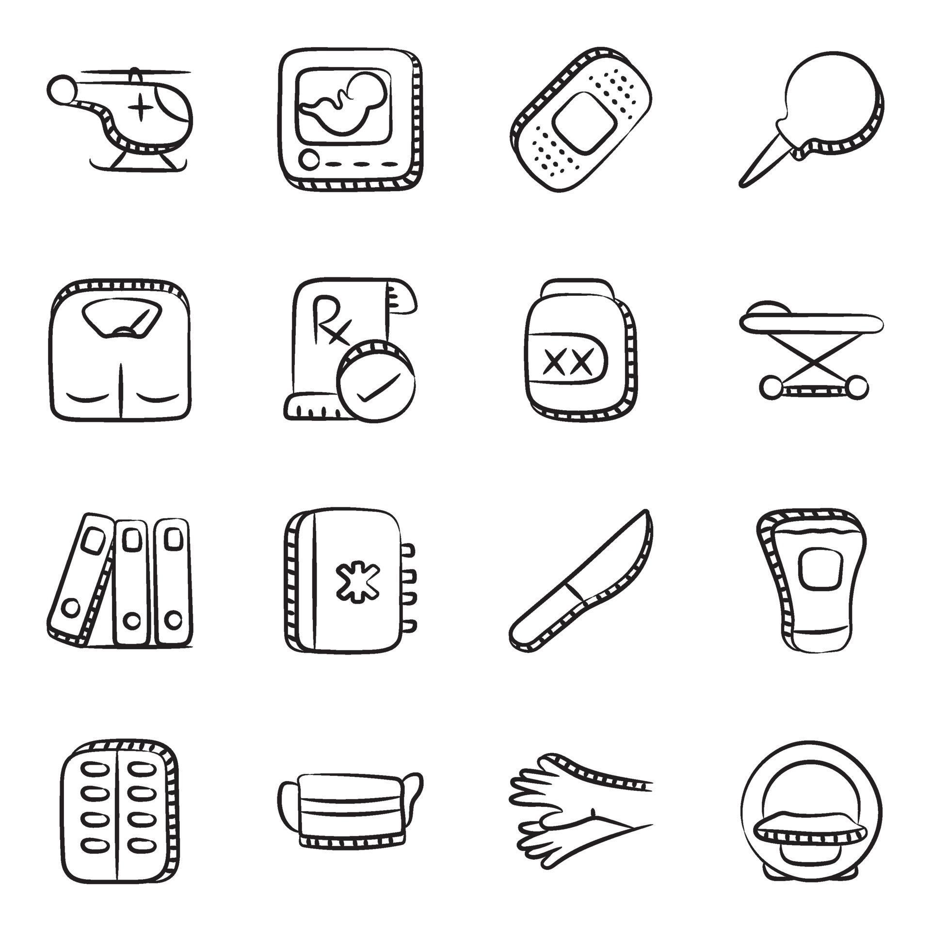 First Aid and Safety Measurements 2298400 Vector Art at Vecteezy