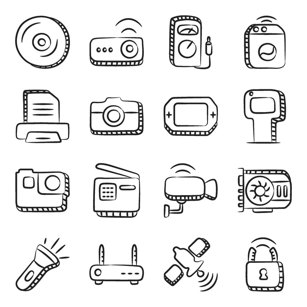 Hardware and Smart Devices vector