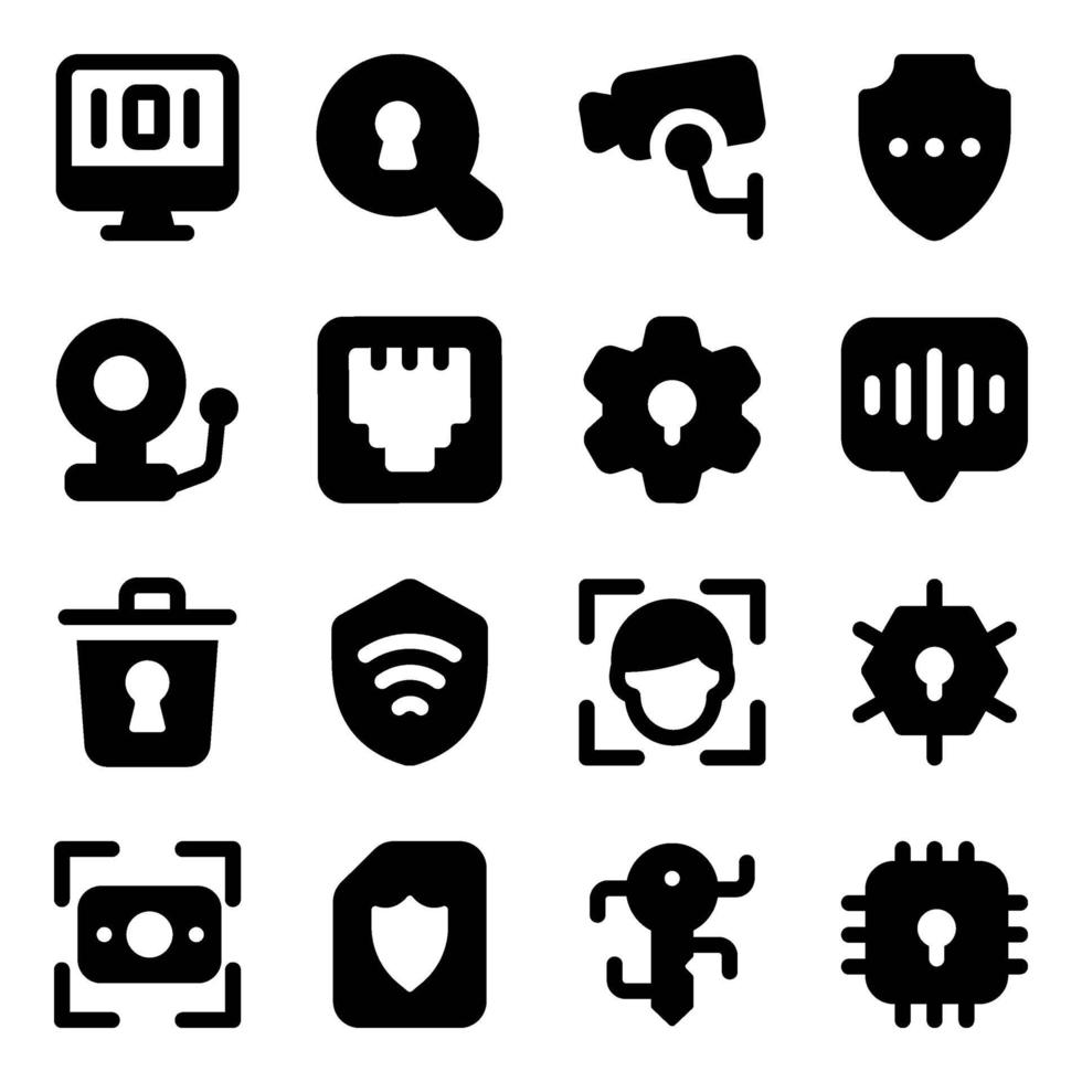 Virus and Security vector