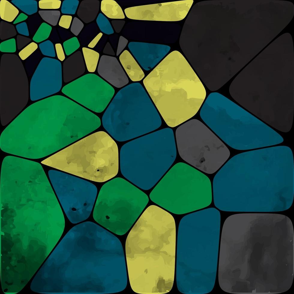 Voronoi Abstract Background,  Abstract Colorful Voronoi Diagram Background vector