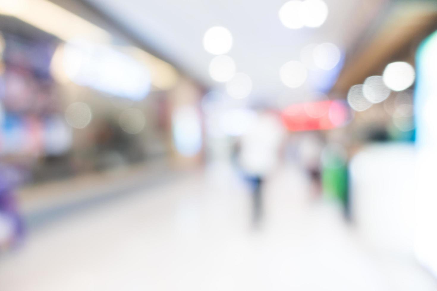 Shopping mall and retail store interior for background photo