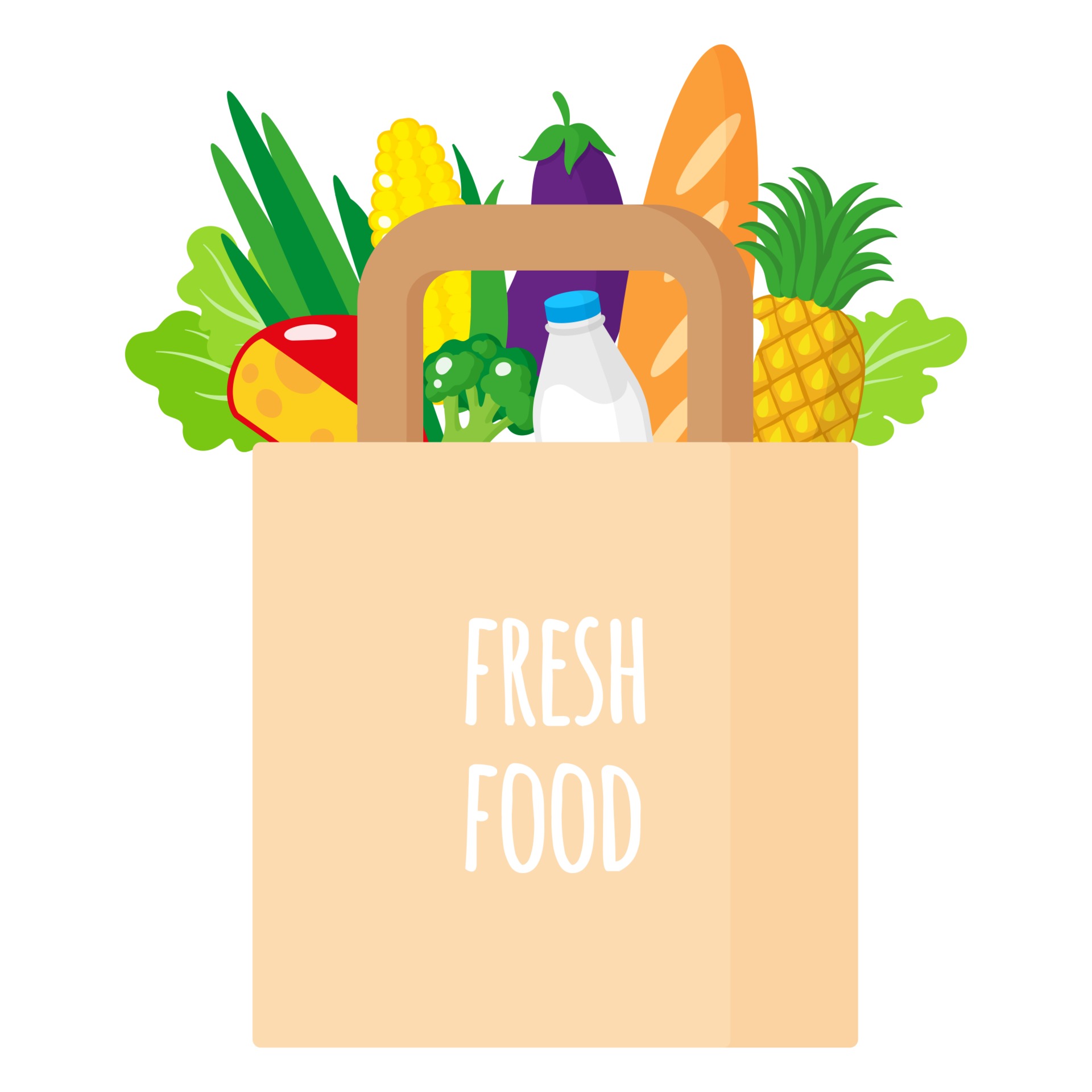 full grocery bag