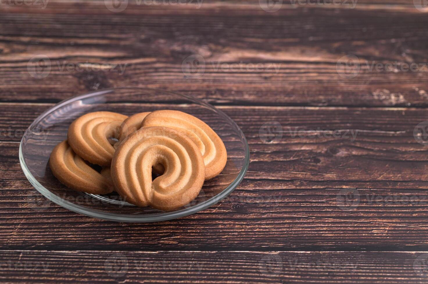 merienda galletas en la mesa foto