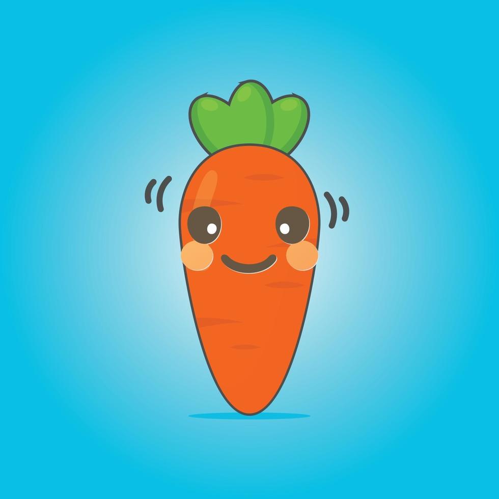 Carrot Character Vector