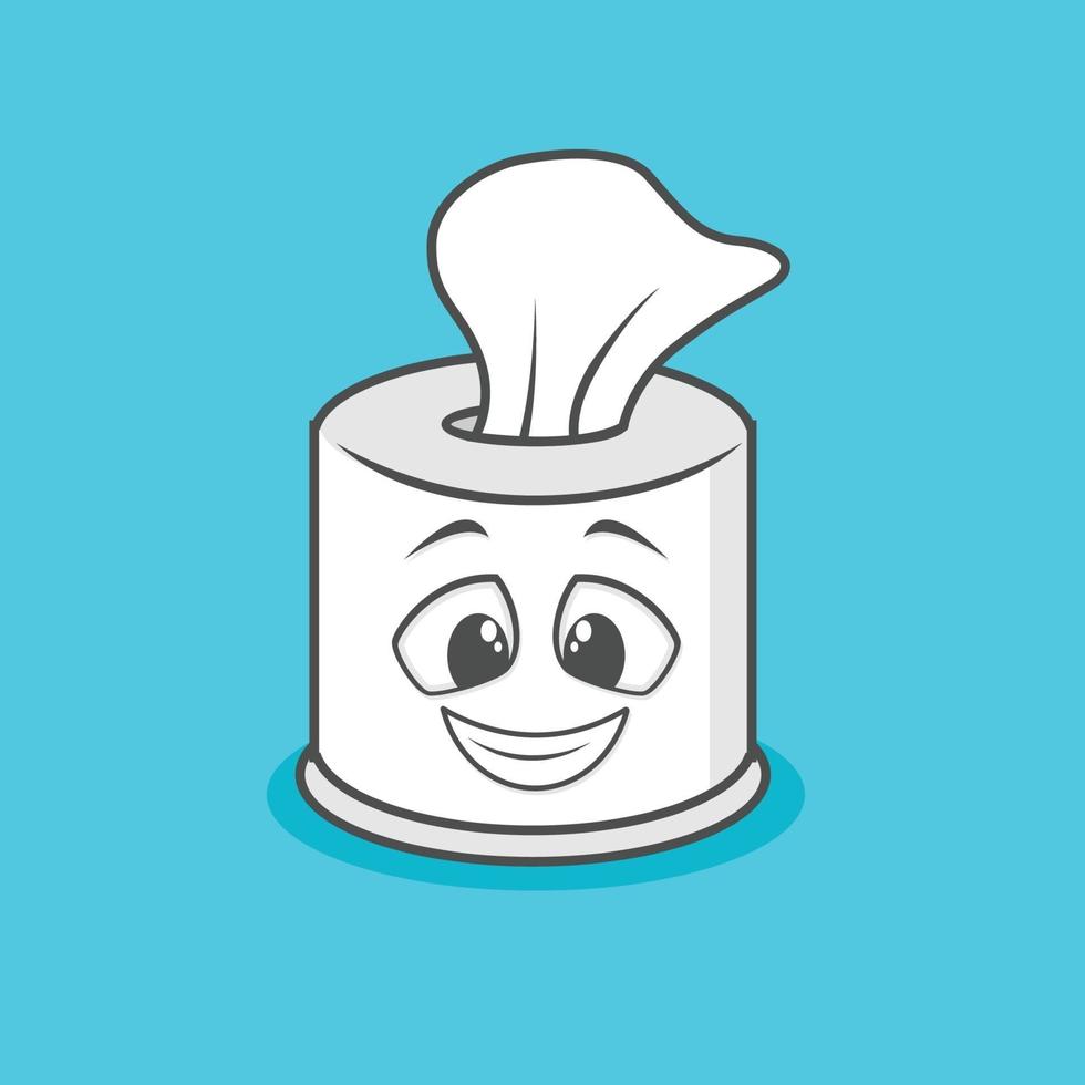 Tissue character Design Vector