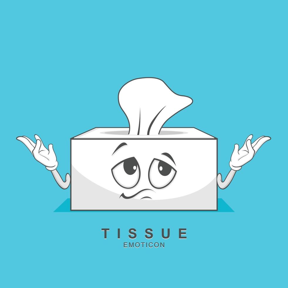 Tissue character Design Vector