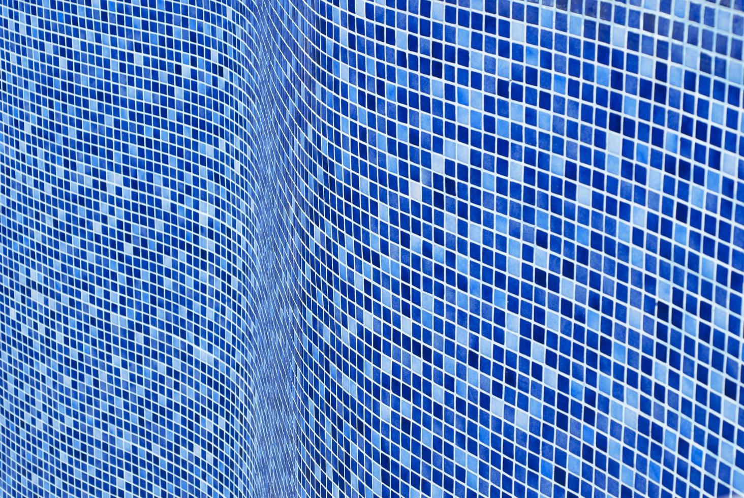 Blue mosaic layer background. Blue tiles layer. photo