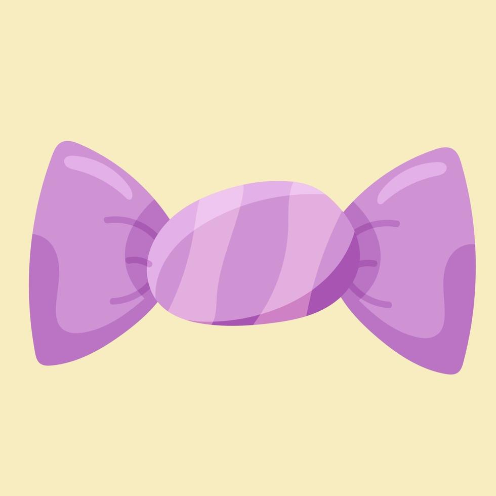 Cute candy in a flat style. Vector illustration
