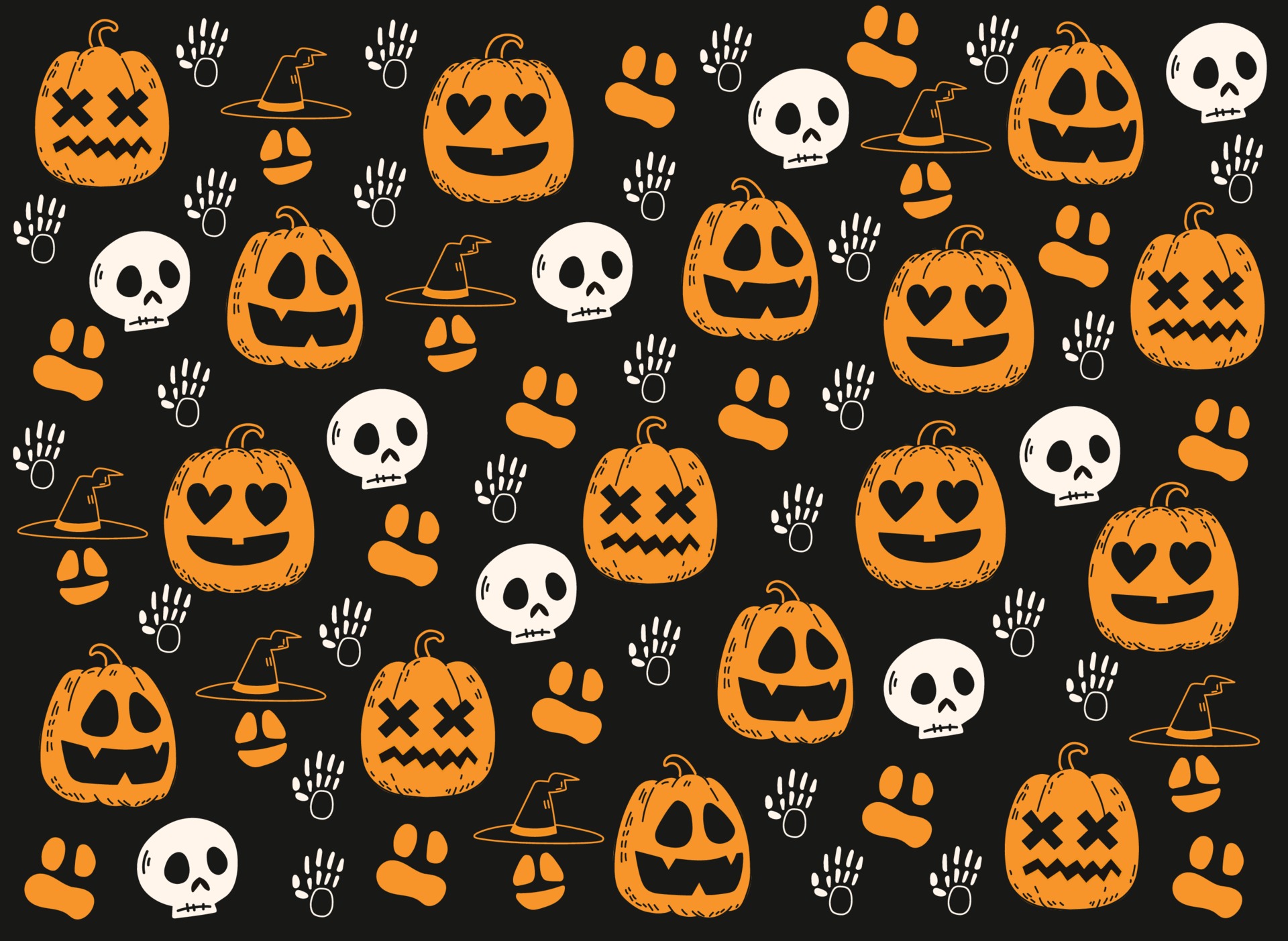 Halloween Pattern Vector Art, Icons, and Graphics for Free Download