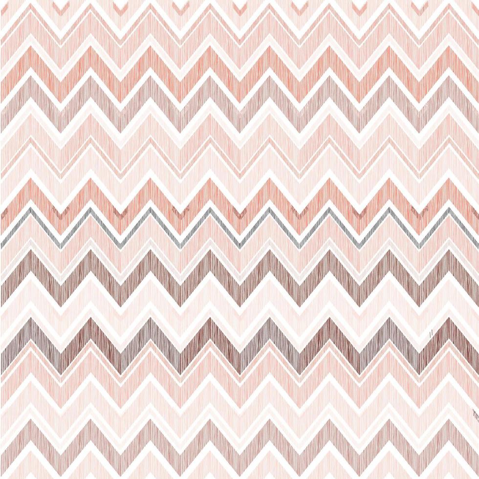 Abstract geometric seamless textured pattern. Fabric doodle zig zag line ornament Linear zig zag texture. Tiled ornamental zigzag background. vector