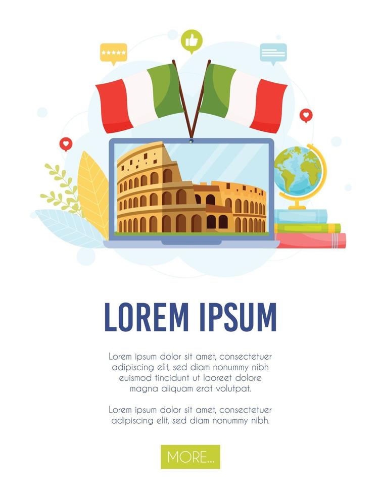 Travel Poster Template vector