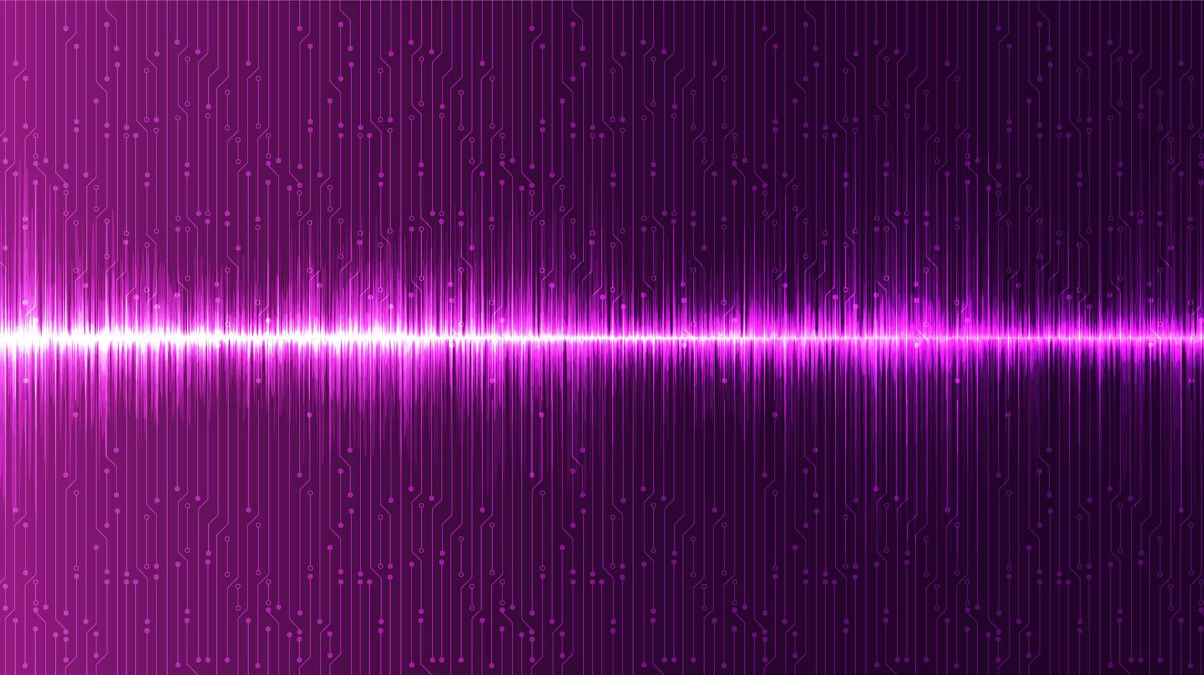 Ultra Violet Digital Sound Wave Background,technology and earthquake wave diagram concept,design for music studio and science,Vector Illustration. vector