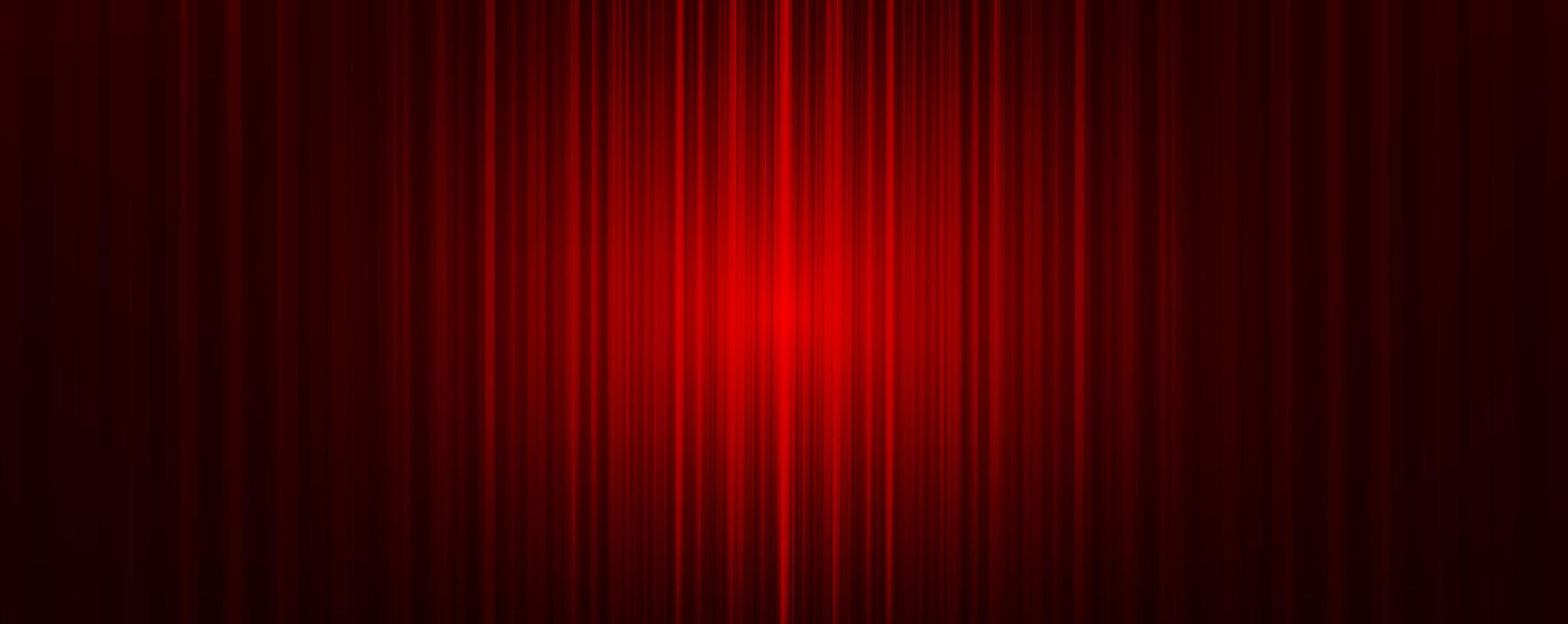 Vector Red curtain with Light stage background,modern style.