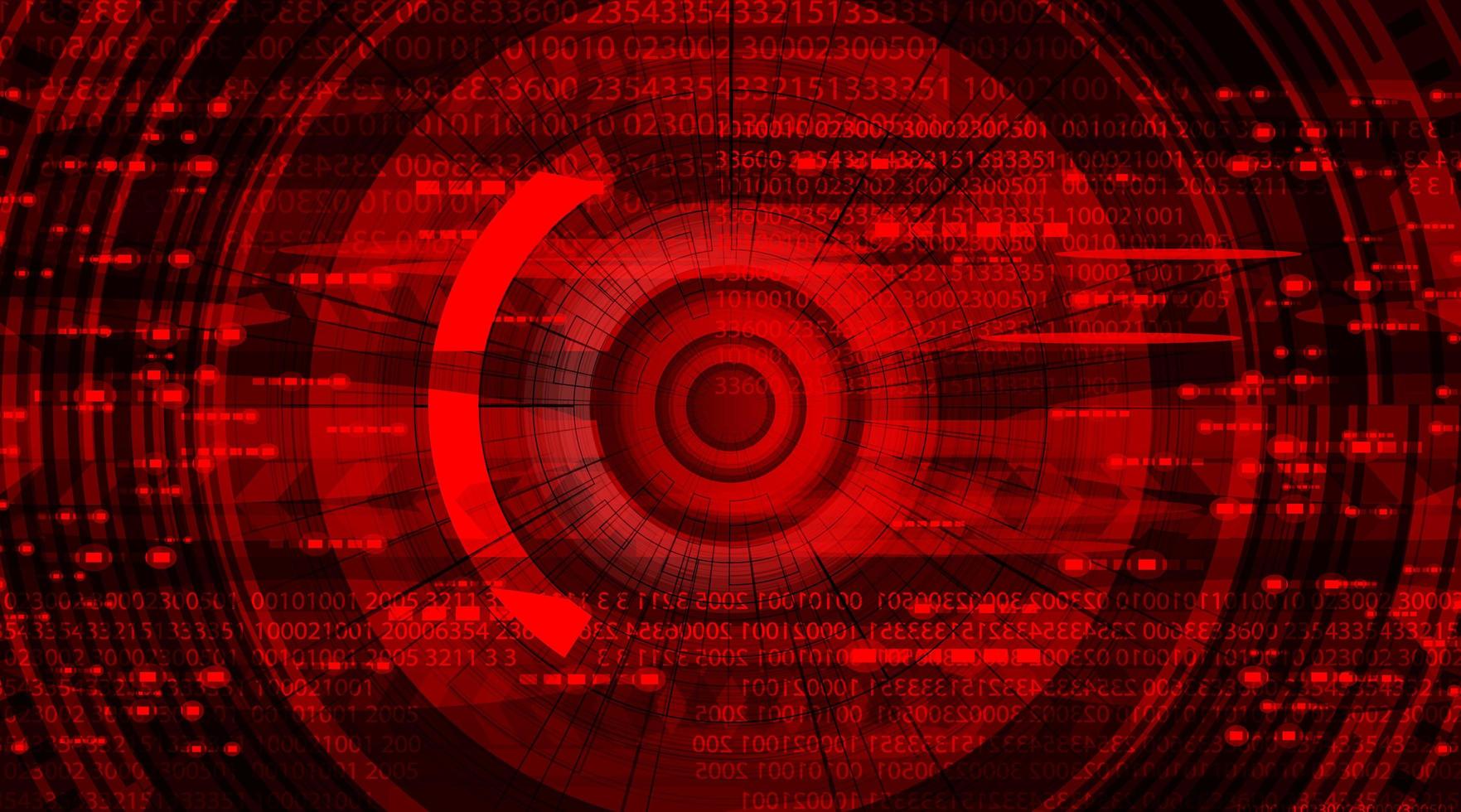 Abstract Cyber Hi-tech Eye Technology Background,Camera Security and Robot Concept design,Vector Illustration. vector