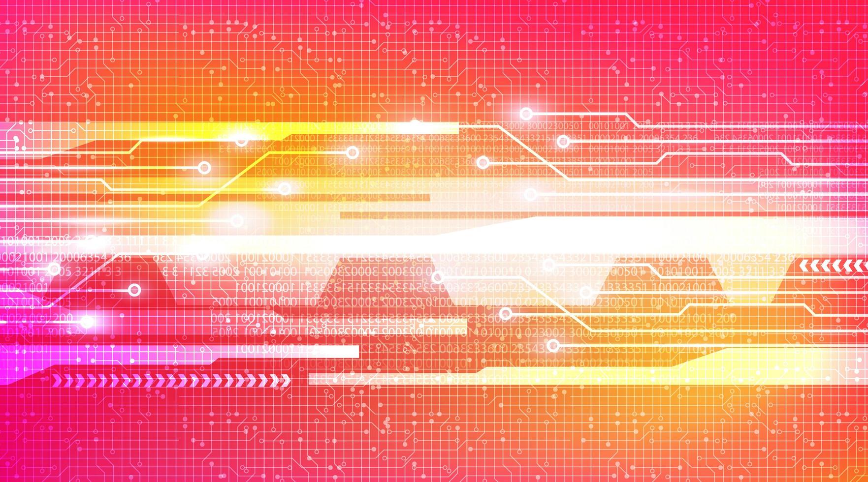 Digital Futuristic Speed Light Circuit with Network Technology on Future Background,Digital and Connection Concept design,Vector illustration. vector